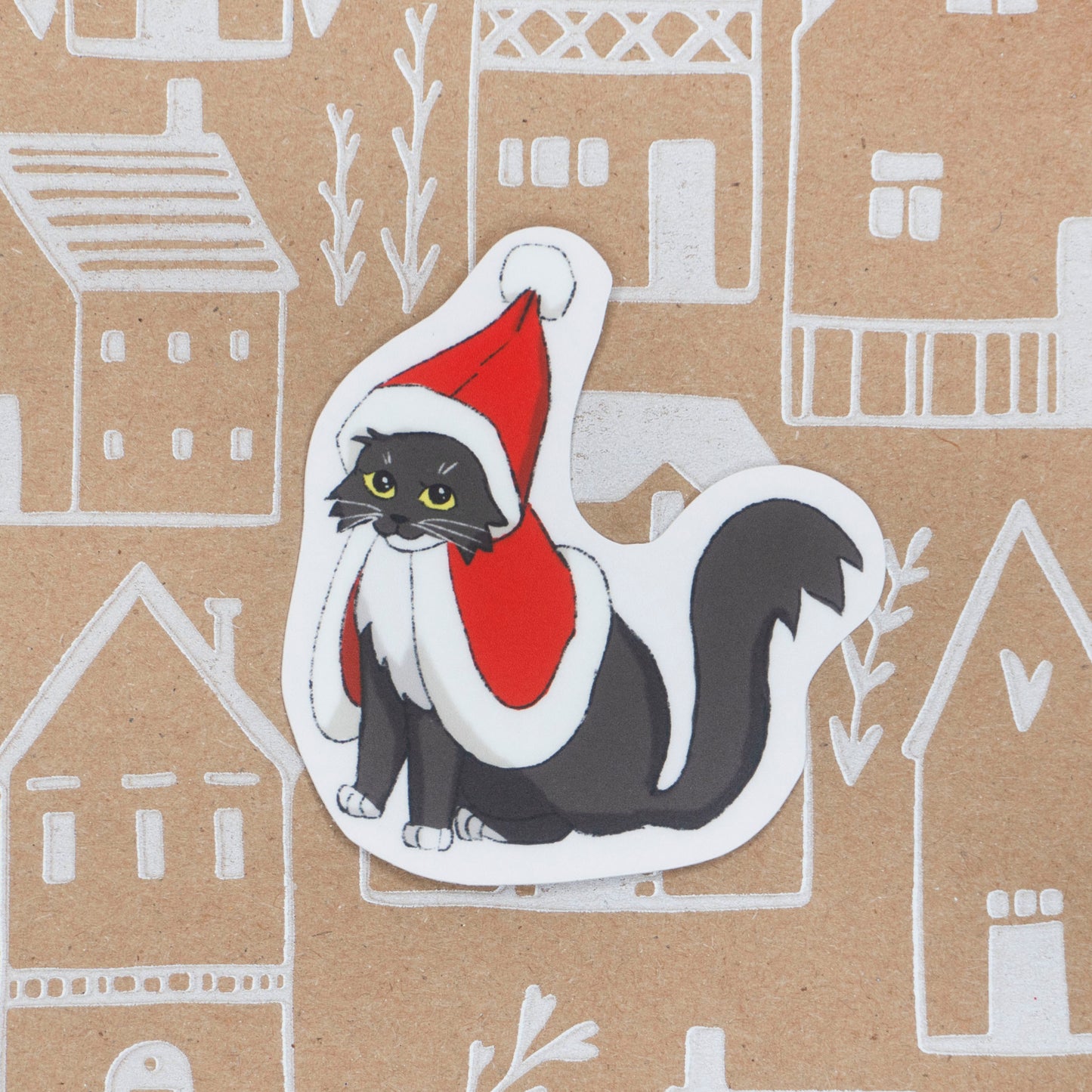 Theodore Holiday Sticker